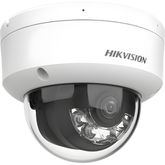 [Dual Light + 2 Micrófonos Integrados] Domo IP 2 Megapixel / Lente 2.8 mm / 30 mts Luz Blanca + 30 mts IR / ACUSENSE / Exterior IP67 / IK10 / WDR 120 dB / PoE / ONVIF / Micro SD / Metal / ACUSEEK