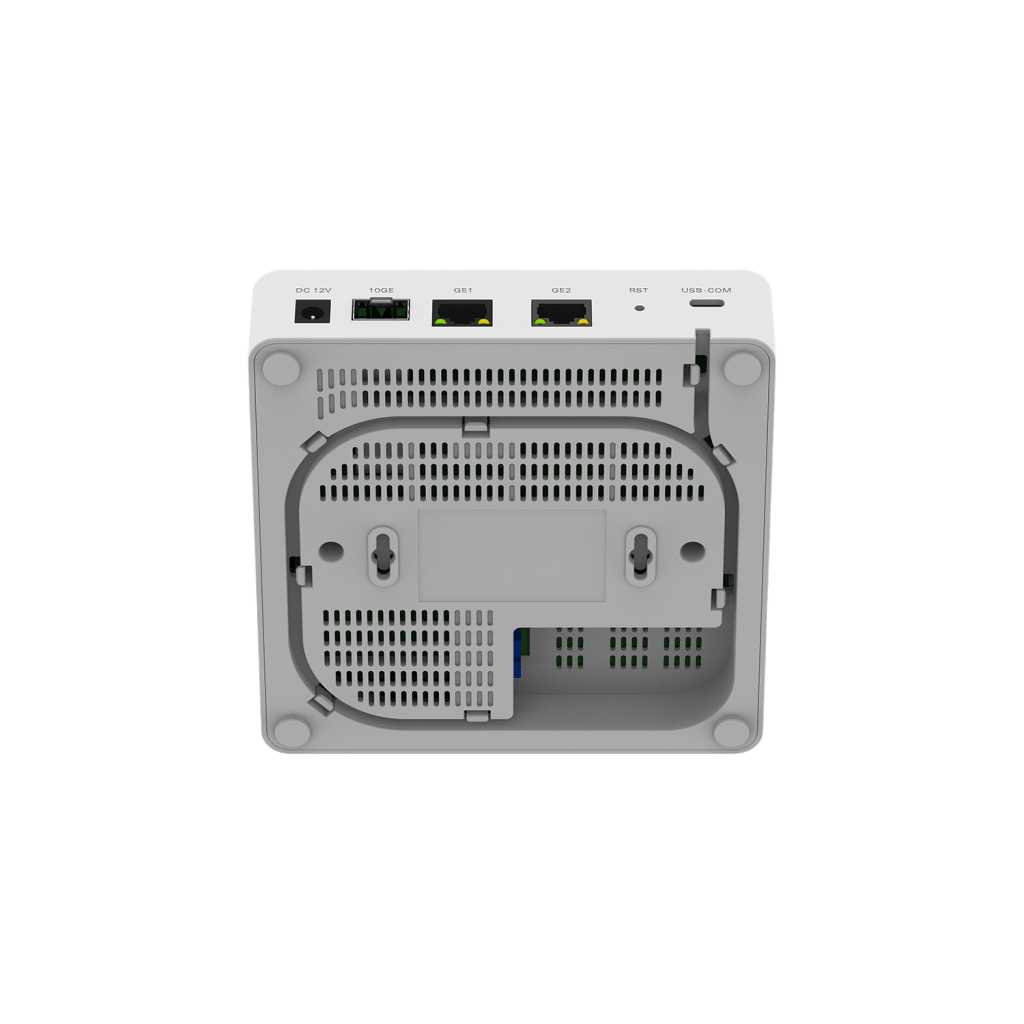 Mini OLT de 1 Puerto GPON SC/UPC con 3 puertos Uplink (2 puertos Gigabit Ethernet + 1 puerto SFP/SFP+) , hasta 64 ONUs / ONTs