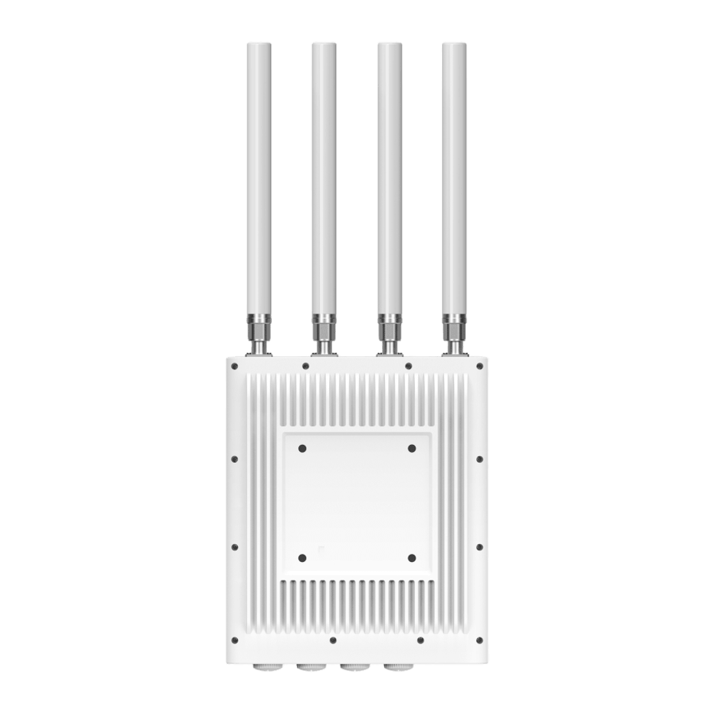 Access Point Wi-Fi 6 Exterior AX3600 / 3.6 Gbps Velocidad Total / 4x4 MU-MIMO / IP68 / Protección Rayos 6 kV / Gestión Cloud Omada / -40°C a +70°C / Alta Densidad de Usuarios