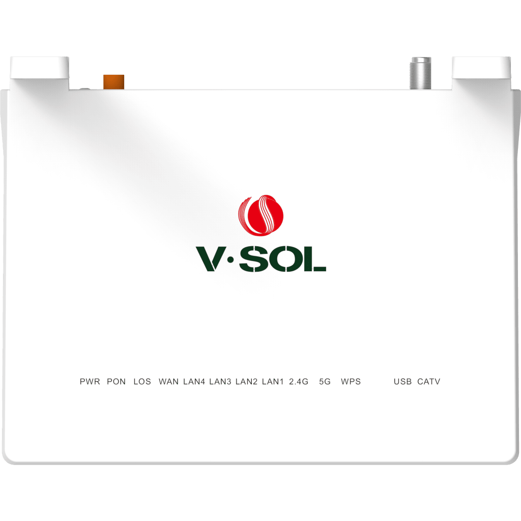 ONU GPON/EPON con Wi-Fi 7 / Puerto CATV / 1 Puerto 2.5 Gigabits/ 3 Puertos Gigabit / Puerto PON SC/UPC, Hasta 3600 Mbps