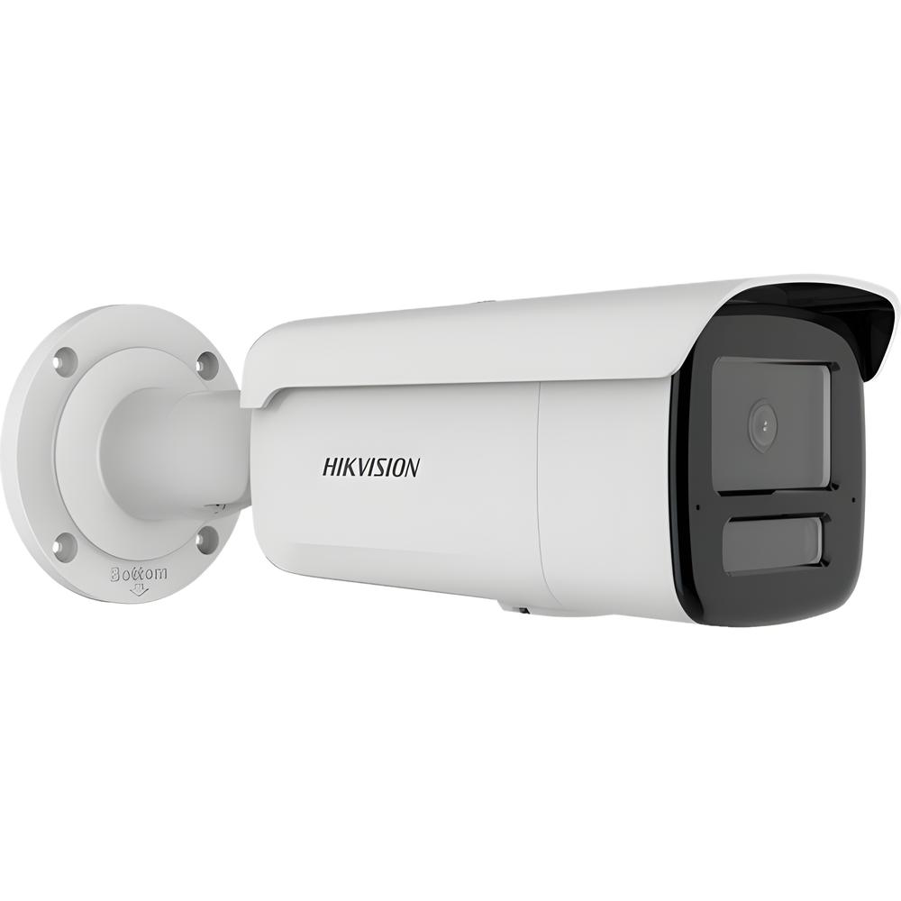 [Dual Light + 2 Micrófonos Integrados] Bala IP 6 Megapixel / Lente 4 mm / 80 mts Luz Blanca + 80 mts IR / ACUSENSE / Exterior IP67 / WDR 120 dB / PoE  / Micro SD / Metal / ACUSEEK