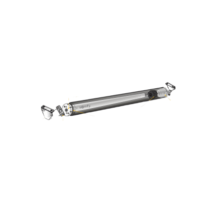 Motor inalámbrico (RTS) de baterías convierta sus persianas de cadena en sistemas inteligentes, para ventanas de 2.30m ancho / 3.00m alto, no incluye textil