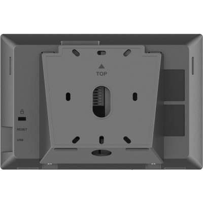 Estación de Intercomunicación SIP con Wi-Fi 6, Bluetooth y Control Total para Agendamiento de Salas y Edificios Inteligentes (Color Negro)