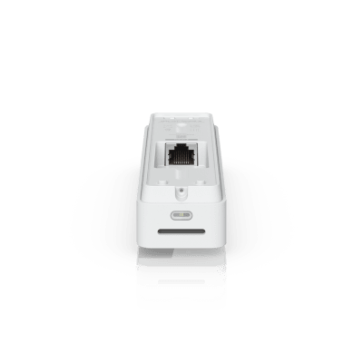 UVC Doorbell Lite – Videoportero Compacto 5 MP PoE con Visión Nocturna IR, Audio Bidireccional y Diseño Resistente al Clima, Color Blanco