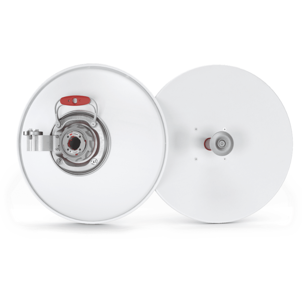2 PACK Antena UltraDish Direccional de 29 dBi de Ganancia / 2x2 / Rango de Frecuencia Extendido: 4900 - 7125 MHz / Lista para Adaptadores Twistport / Protección IP65