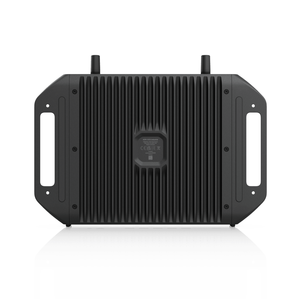 Cloud Gateway Industrial Rugerizado sin Ventilador con Puertos 10 GbE, 350W de Potencia Total para Despliegues PoE de Alta Densidad, Enrutamiento Avanzado y Almacenamiento microSD para Aplicaciones UniFi
