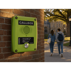 Callbox Digital NXDN, Intercomunicador Inalámbrico Vía Radio UHF 450-470MHZ, Serie Q7 en Color Verde