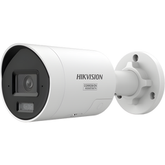 [Dual Light + ColorVu 3.0 + HikAI] Bala IP 4 Megapixel / Lente 2.8 mm / 40 mts IR + Luz Blanca / 2 Microfonos Integrados / Exterior IP67 / Estrobo Luz Blanca / WDR 130 dB / ACUSENSE 3.0 / Metal / NEMA 4X / ACUSEEK