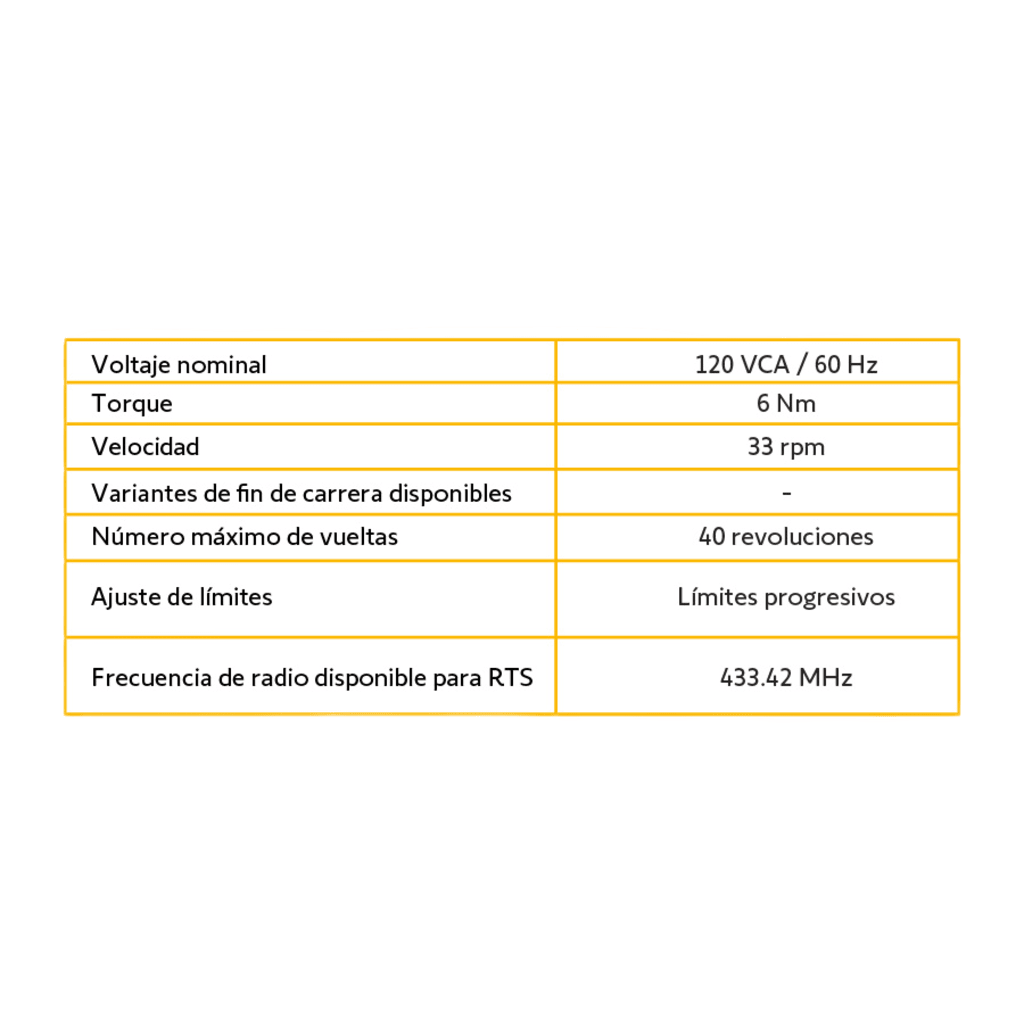 Para persiana, motor tubular mecánico, integrable con Shelly25 o MINICENTRALIS señal RTS, Persiana de 2.3 ancho y alto 4 mts.