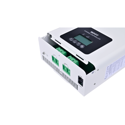 Controlador Solar MPPT 60A 12/24/48V, Máximo Voltaje de Circuito Abierto Voc 135Vcc, Configurable para Baterías de Litio, Conexión en Paralelo