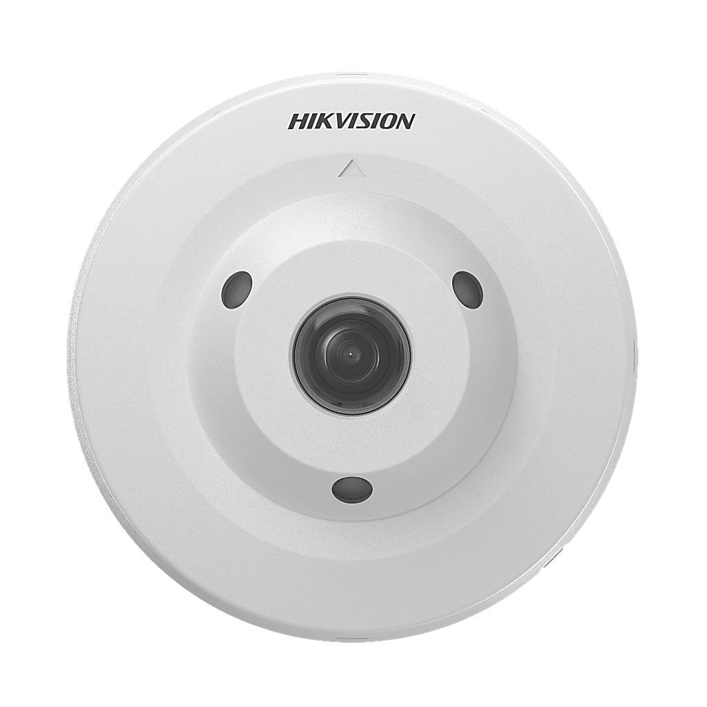 Cámara Fisheye TurboHD 3K / 2960x1665 / Lente 1.8 mm / 180° FOV / Audio y Micrófono / Luz Dual IR y Luz Blanca 10 metros  / Exterior IP67 / Antivandalismo IK08