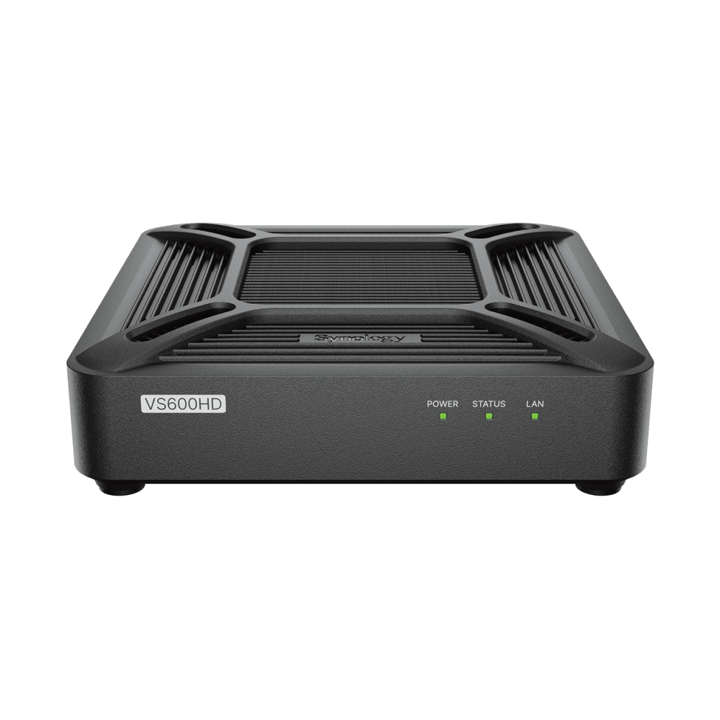 VisualStation VS600HD | Solución de Monitorización de Doble Pantalla | Salida HDMI 4K | Transmisiones IP hasta 720p/600 FPS | Compatible con Surveillance Station | Conformidad NDAA y TAA | Montaje VESA.