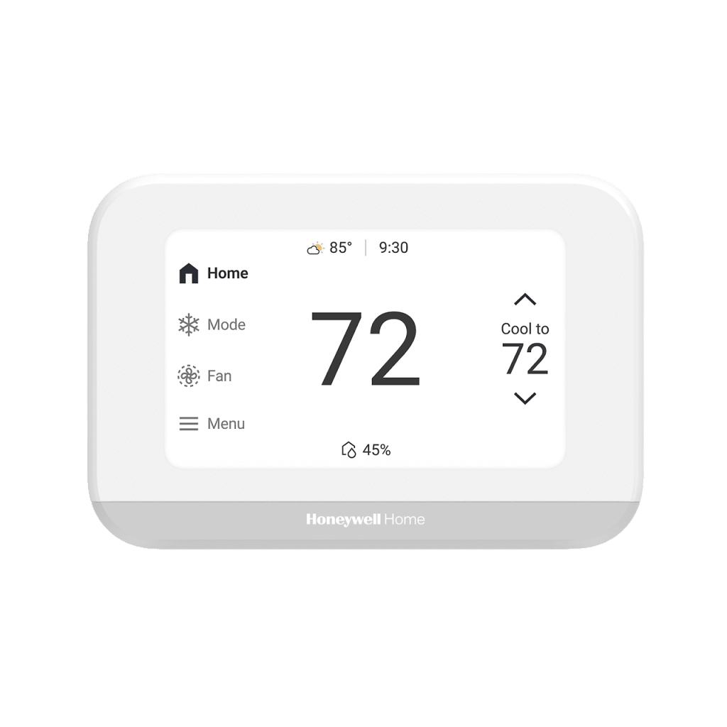 Termostato Inteligente ElitePRO S900 / Pantalla Táctil 4.3 pulgadas / Control WiFi-Bluetooth-Matter / Sensor de Humedad / Hasta 3H/2C Bomba de Calor / Certificación ENERGY STAR / Diseño Elegante Blanco o Negro