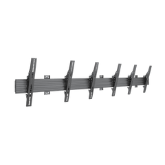 Soporte de Pared para TV / Riel Triple 400T / Capacidad 110 lbs (50 kg) / Compatible 32"-65" / VESA 100x100-600x400 mm / Ajuste Ángulo 5°-15° / Montaje Profesional