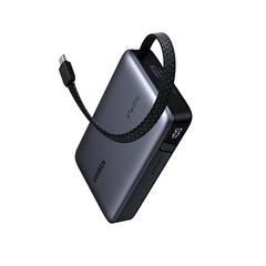Power Bank 20000mAh / 67W USB-C con Cable Integrado / 1C1A / PD3.0 PPS QC4.0 / Batería 72Wh Li-ion 21700 / Carga Rápida 65W / PC+ABS V-0