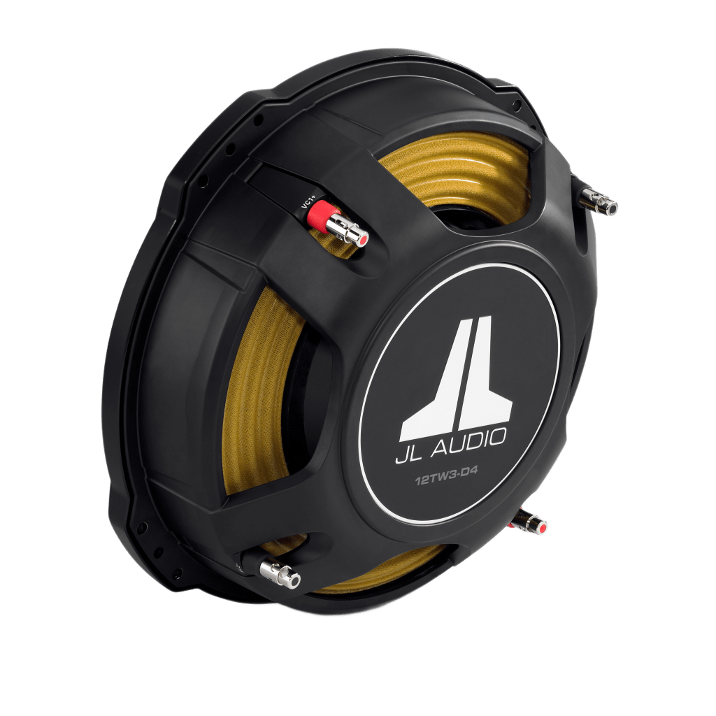 JL Audio 10TW3-D4 / Subwoofer Thin-line 10" / 400 W RMS / Dual 4 &Omega; / Car Audio