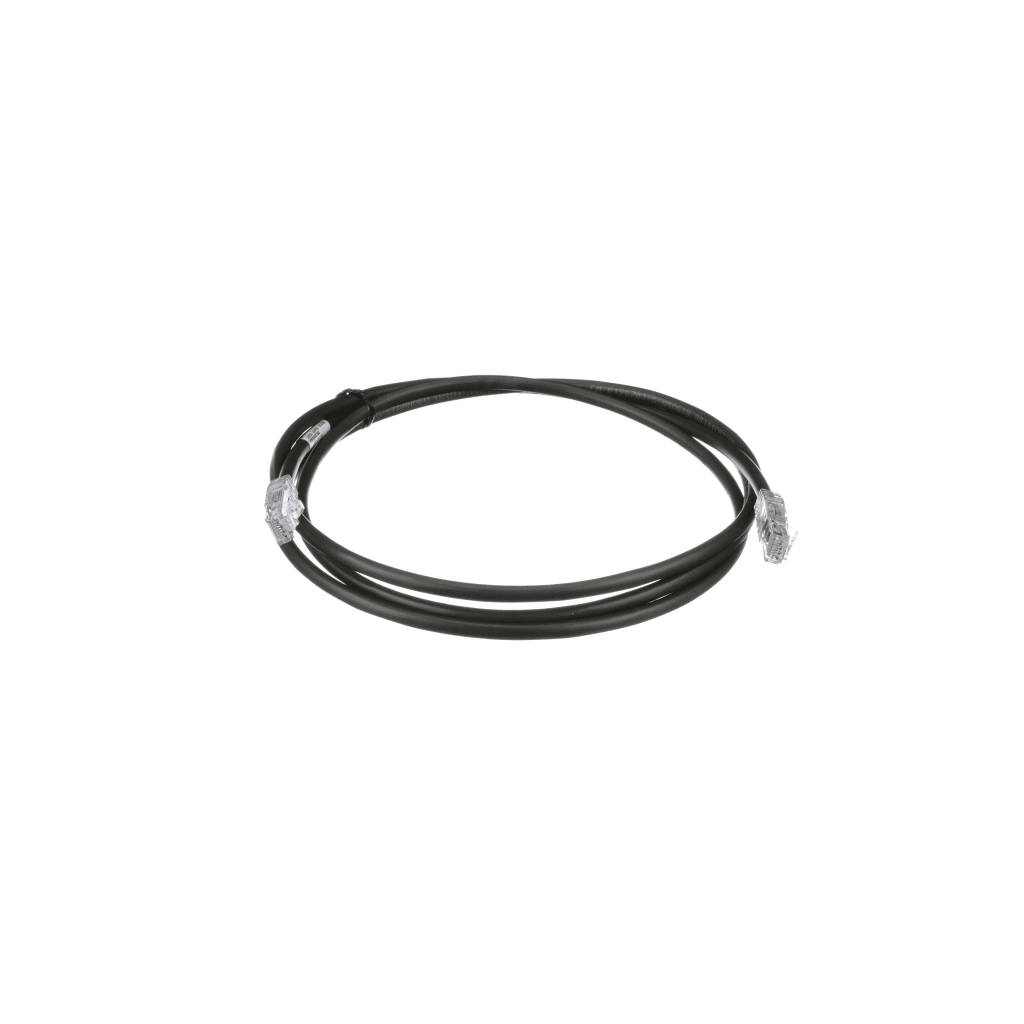 Cable de Parcheo UTP, Cat6A, 24 AWG, CM, Color Negro, 10.67 Metros (35 Pies)