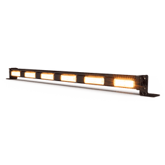 Barra Directora de Trafico de 6 Modulos con 8 LED, 48 LED, Ambar, 29 Pulgadas, Conexión Por Cableado