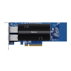 Adaptador de Red Synology E10G30-T2 | Doble Puerto 10 GbE | PCIe 3.0 x8 | Compatible con Synology | Link Aggregation.