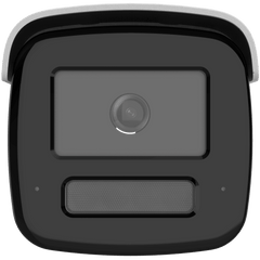 [ PROTECCIÓN ACTIVA ] Bala IP 4 Megapixel / Lente 4 mm / 60 mts IR / Exterior IP67 / Micrófono y Bocina Integrado (Audio de Dos Vías) / DARKFIGHTER / PoE+ / Luz Estroboscopica / ONVIF / Micro SD / 4 Analíticos