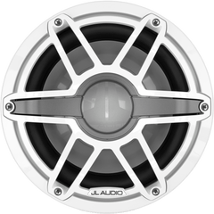 Subwoofer Náutico 10" / 250 W RMS / 4 &Omega; / Polipropileno con Mica / Rejilla Deportiva Blanca / Deflector Infinito o Caja Cerrada / Marino