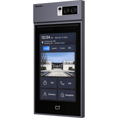 Videoportero Con Lector QR Físico / Incluye Bracket de Instalación / Pantalla 10" LCD / Cámara 5 MP / Acceso Por Rostro, Tarjeta, QR, Bluetooth, NFC, PIN / Llamada a App / Administración En La Nube