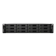 RackStation RS3621xs+ | 12 Bahías | Procesador Intel Xeon D-1541 8 Núcleos | 8 GB DDR4 ECC | Dual 10GbE | Alimentación Redundante | Escalable a 36 Bahías | Garantía 3 Años.