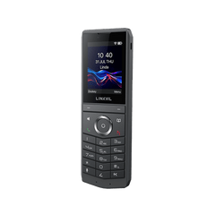 Teléfono IP Wi-Fi Portátil / Pantalla Color 2.4" 240x320 / Wi-Fi 6 Dual-Banda / Bluetooth 5.0 / Batería 3000mAh 13h Talk / Video H.264 4CIF / Resistencia Caídas 1.8m (5.9 ft) / Conferencia 6 Vías / USB Type-C