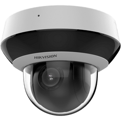 Mini Domo PTZ IP 2 Megapixel / 4X Zoom / H.265+ / 20 mts IR EXIR / WDR / PoE / IK10 / Exterior IP66 / Ultra Baja Iluminación / Micrófono Integrado / PoE / microSD