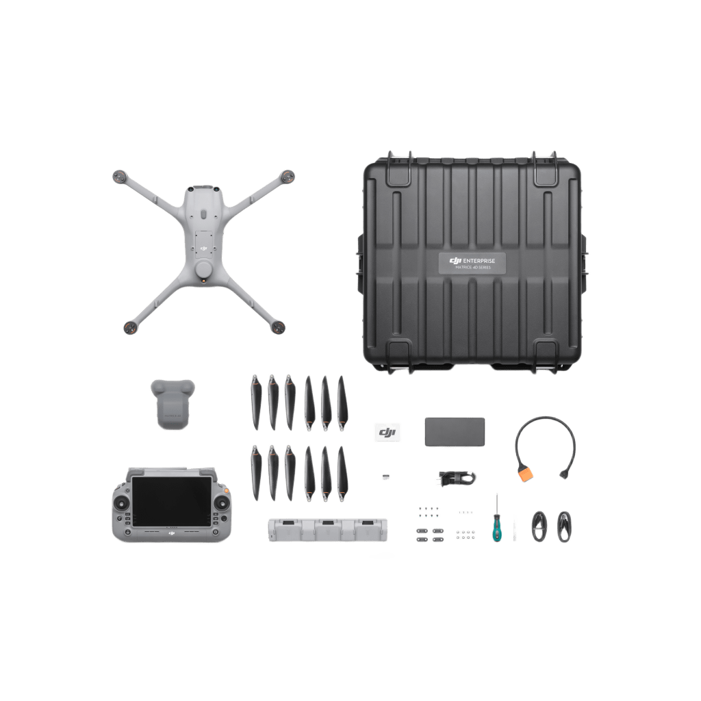 Drone DJI Matrice 4DPLUS con RC/ Dual Cámara(Visual) /Hasta 25kms de transmisión / 1 Año de Care Plus / Uso con DJI DOCK 3 o Independiente