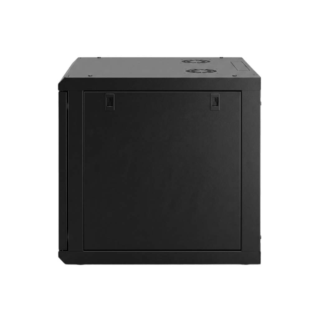 Gabinete de Pared con Puerta de Cristal Templado, 635mm de Profundidad, 6U Rack de 19 in, Acero Reforzado