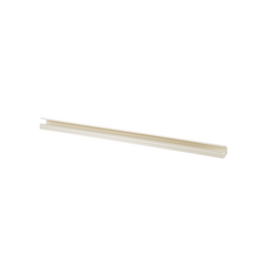 Canaleta LD10 de PVC rígido, con cinta adhesiva para instalación sin herramientas, de 38.4 x 24 x 2438 mm, Color Blanco Mate