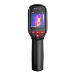 Cámara Térmica Eco Lite / Detector de 96 × 96 Píxeles / Medición de -20 °C a 550 °C / Autonomía 14 Horas / Diseño Compacto IP54 / Ideal para Hogar