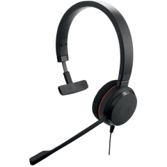 Jabra Evolve 20 Mono con Conexión USB C/A, Micrófono con Cancelación de Ruido de Ultima Generación, Configuración Plug and Play (4993-829-269)
