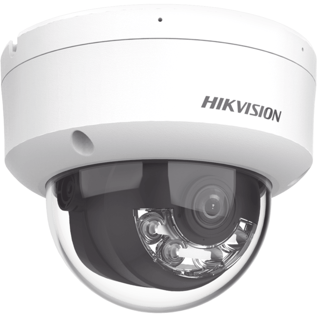 Domo IP 4 Megapixel / Lente 2.8 mm / 30 mts IR / WDR 120 dB / Exterior IP67 / Hik-Connect P2P / H.265+ / PoE / ONVIF