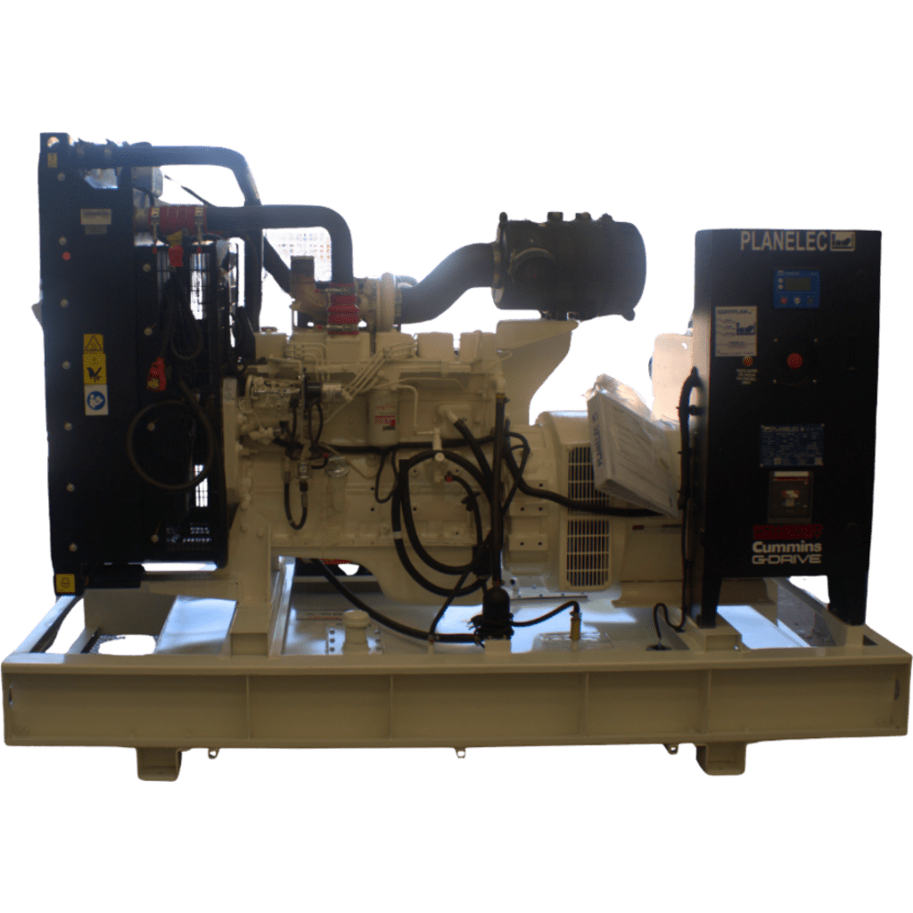 Planta de Emergencia Diesel / 110 KW( 138 kVA) Emergencia/ 100KW ( 119 kVA) Continuo/ Trifásico 4 Hilos /  220V/127/  Motor Cummins 6BTA5.9G6/ Generador Stamford UCI274C / Control PEM-CAP / Transferencia Automática/ Tanque 206 L.