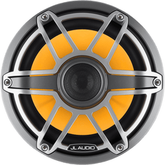 Bocinas Náuticas Coaxiales 8.8" / 125 W RMS / 90.5 dB / 38 Hz-20 kHz / 4 &Omega; / LED Transflective™ / Rejilla Deportiva Titanio / Marino