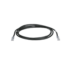 Cable de Parcheo TX6, UTP Cat6, 24 AWG, CM, Color Negro, 2.13 Metros (7 Pies)