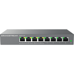 Switch de Red Administrable Capa 2 Lite / 8 Puertos Gigabit Ethernet / 4 Puertos PoE / VLAN / QoS / Snooping IGMP / Montaje en Pared y Escritorio / Compatible con GDMS