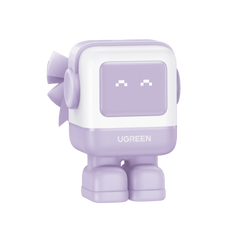 Cargador RobotGaN de 65W Serie UNO | 3 Puertos de Carga Rápida | 2 USB-C | 1 USB-A | PD 3.0 | QC 4.0 | Carga Inteligente | Tecnología GaN II | Zapato Magnético Extraíble | Carcasa Ignífuga | Pantalla LED