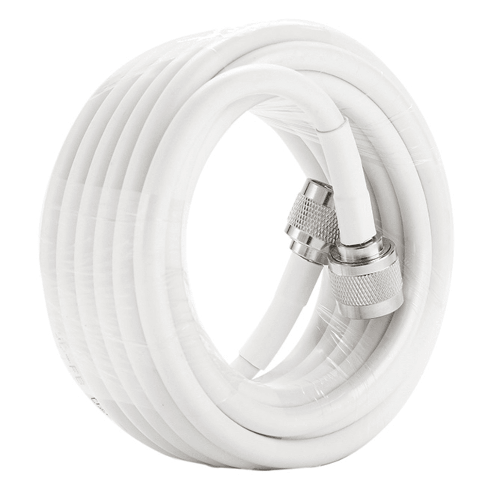 Jumper Coaxial con Cable Epcom295 | Conector N Macho en los Extremos | 12 Metros  de Longitud.