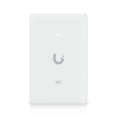 Adaptador PoE+ 2.5G / hasta 30 W / 48V 0.65A / (2) Puertos RJ45 MultiGigabit 2.5G / Salida PoE+ / LED Indicador / Ideal para APs UniFi WiFi 7 / / Protección contra Sobretensiones