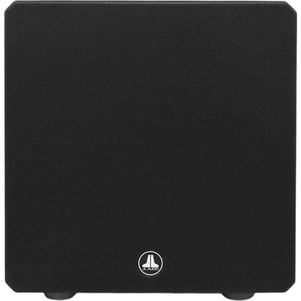 Subwoofer Activo con Amplificador Integrado / Driver 10" (254 mm) / Potencia 750 W RMS / Carcasa Sellada / Respuesta de Frecuencia 25-118 Hz / Filtro Paso Bajo 24 dB/octava / Fase Variable 0-280° / Acabado Negro Ceniza