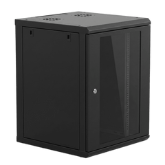 Gabinete de Pared 16U de 635 mm de Profundidad, Rack de 19 in en Acero Reforzado: Compacto y Resistente para Soluciones Profesionales