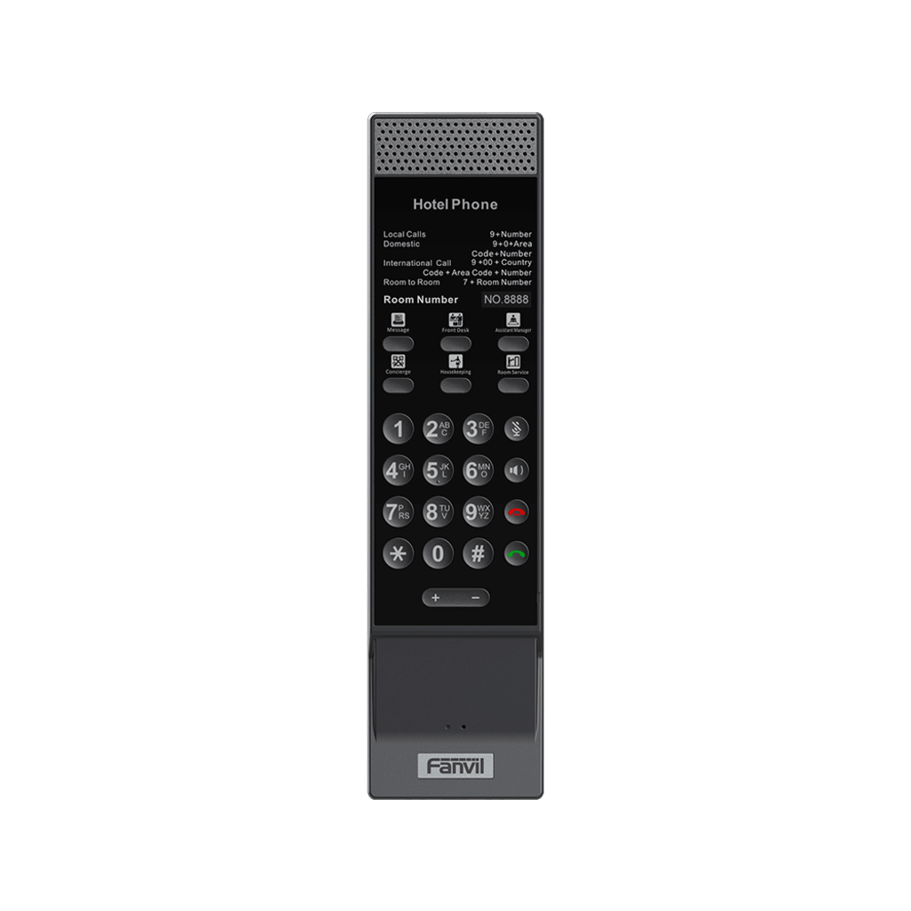 Teléfono IP Inalámbrico para Hotelería con Wi-Fi 6 Doble Banda, 6 Teclas DSS,Material Antibacterial