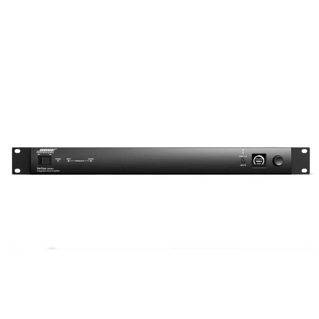 Amplificador Veritas | 2x160W |70/100V | DSP | Bluetooth | 2 Zonas | Entradas RCA y Balanceadas