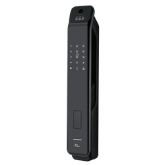 Cerradura Inteligente / Reconocimiento de Venas de la Palma / Reconocimiento Facial / Huella Dactilar / Video Intercom Bidireccional / Wi-Fi 2.4 GHz / App NGTeco Home / Auto Apertura y Cierre / Timbre Integrado / Aluminio / Puerta 45-60 mm (1.77-2.36 in)