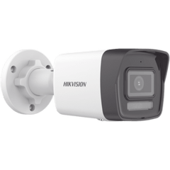 [Dual Light] Bala IP 4 Megapixel / Lente 2.8 mm / 30 mts IR + 30 mts Luz Blanca / Micrófono Integrado / ACUSENSE Lite / Exterior IP67 / H.265 / PoE  / Micro SD