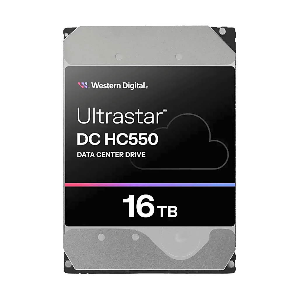 Disco Duro Data Center / 16TB / 7200 RPM / SATA 6 Gb/s / SAS 12 Gb/s / CMR / Helium / HelioSeal / RVS / 2.5M-hour MTBF / 5 Años Garantía