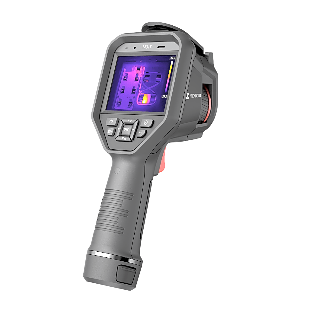 M31T - Cámara Termográfica Portátil Dual / Super IR 768 x 576 / Lente Óptico (8 Megapixel) / WiFi / IP54 / Ranura MicroSD hasta 64 Gb  / Hasta 4 Horas de Funcionamiento Continuo